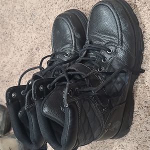 Black US Polo Assn hiking boots